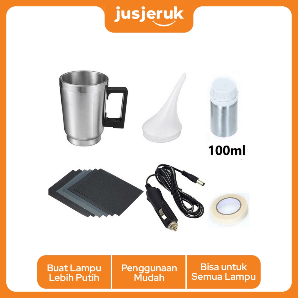 JFactory Pembersih Lampu Depan Kaca Mobil