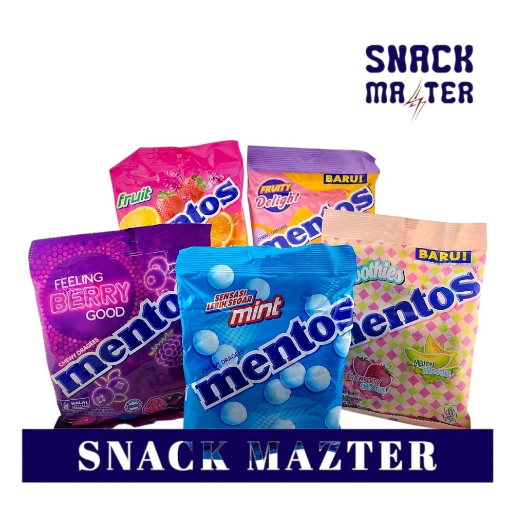 

Mentos Permen Mint Zak - Netto 135 gr