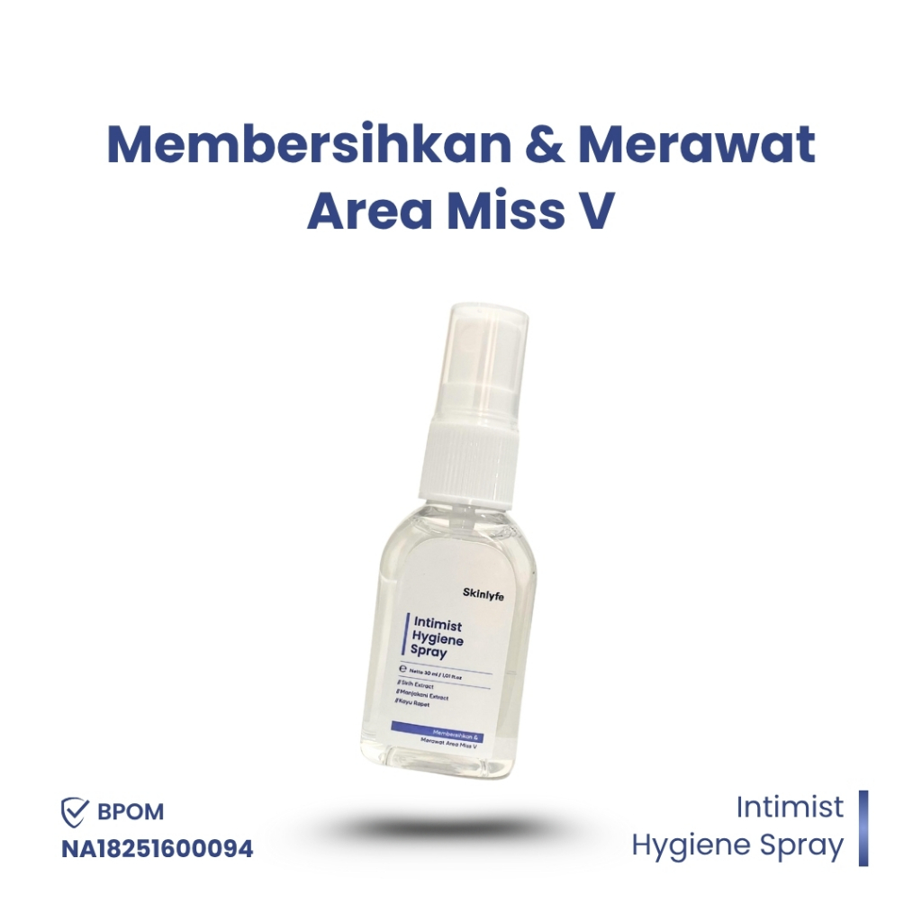 Skinlyfe Spray Miss V Pembersih Miss V Kewanitaan BPOM Pewangi Miss V Perawatan Miss V