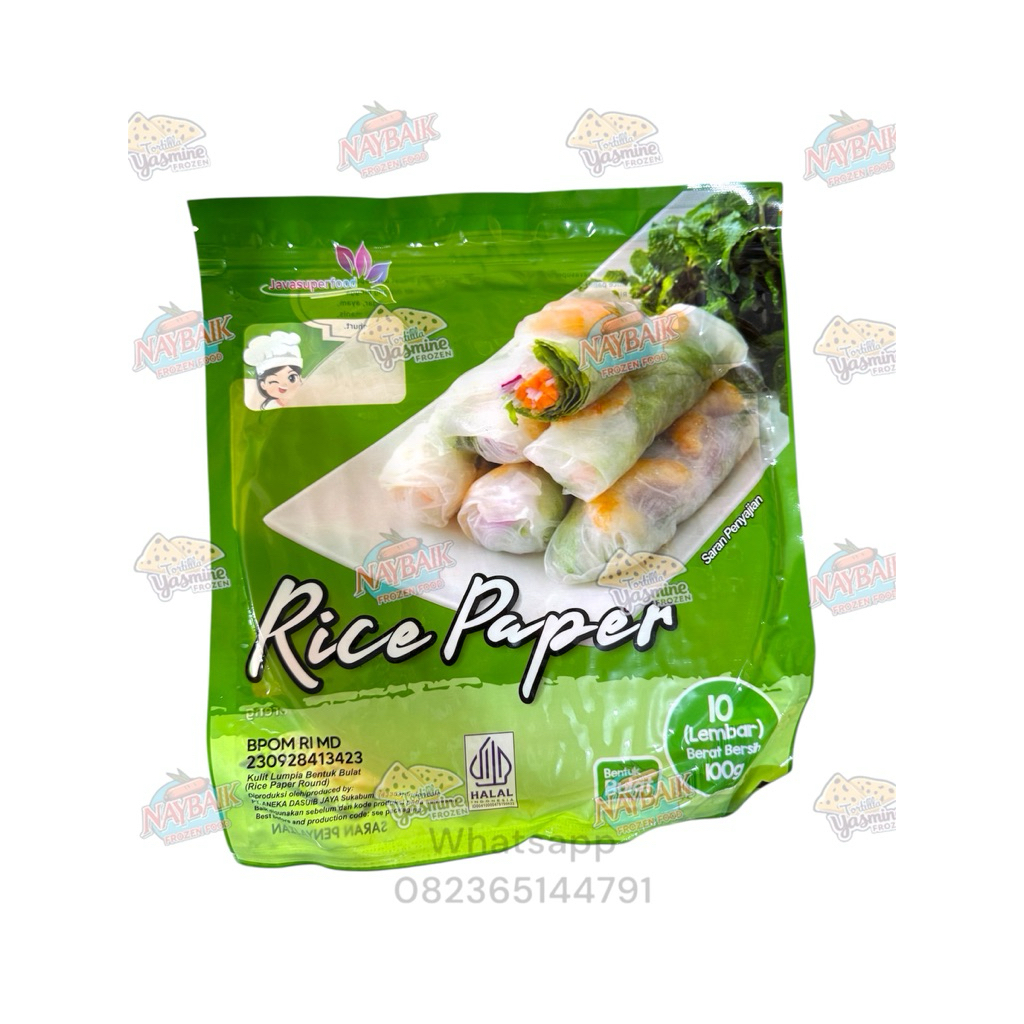

rice paper bulat10 lbar