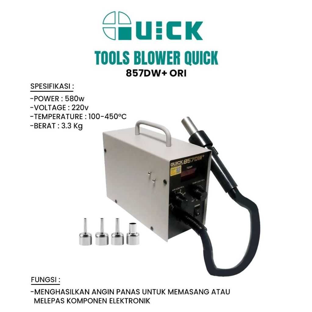 TOOLS BLOWER QUICK 857DW+ ORI