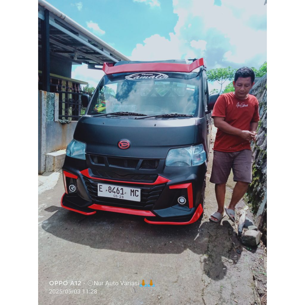 bemper Gran max model Ayla