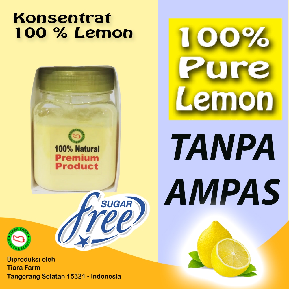 

Tiara Farm - Lemon Bubuk 120 g (Gogomix)