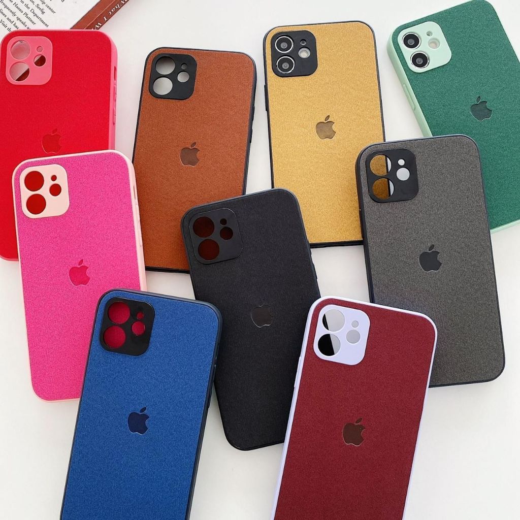 KLIK IN Case/Casing/Softcase Silicone Iphone 11/12/13/PRO/PROMAX bludru design minimalis simple