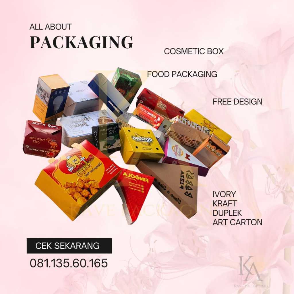 

Box Dus Custom Ukuran Logo Bahan Best Quality