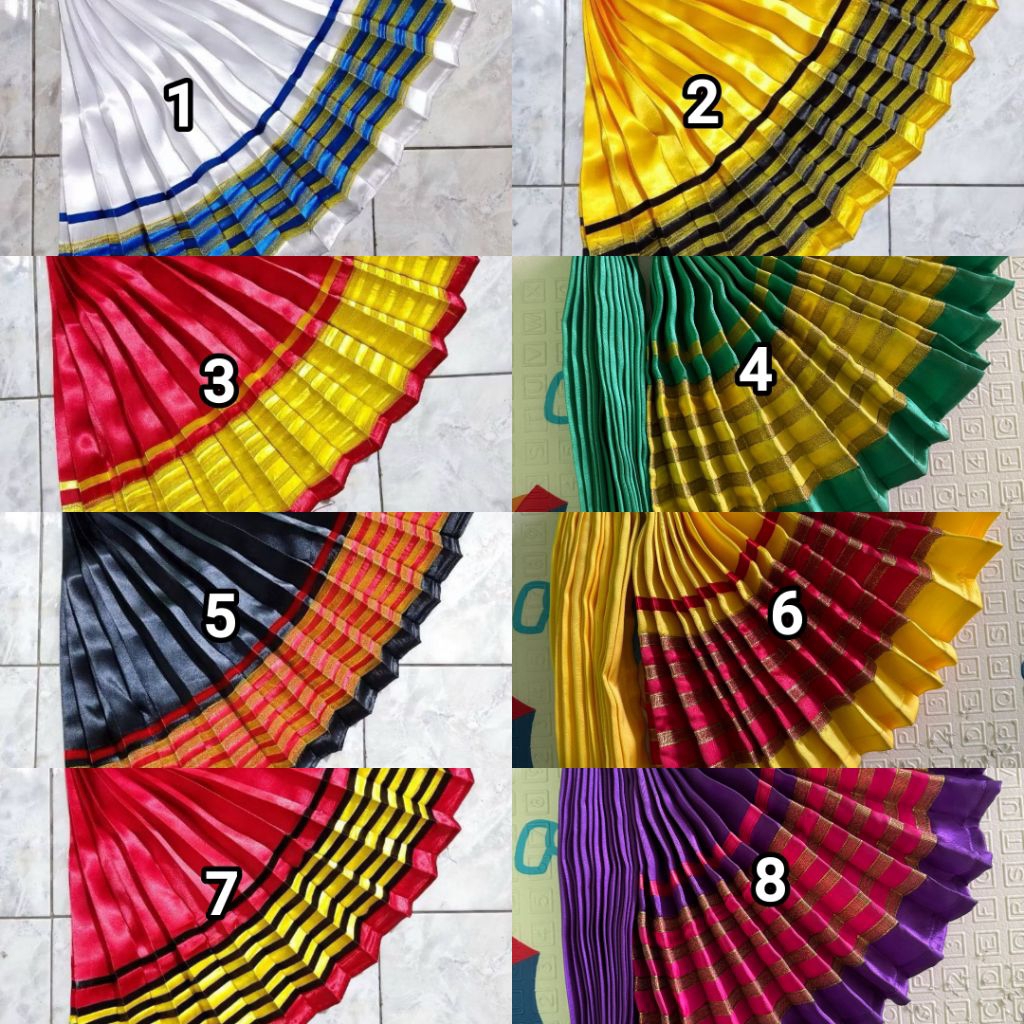 Jatuhan celeng srenggi, plisket celeng srenggi, kain samping celeng srenggi