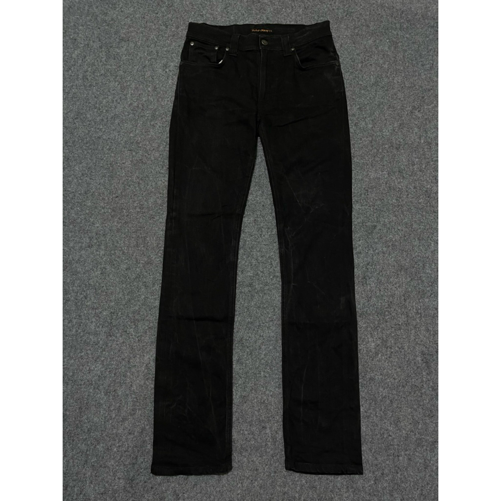 Celana jeans Nudie semi fading second