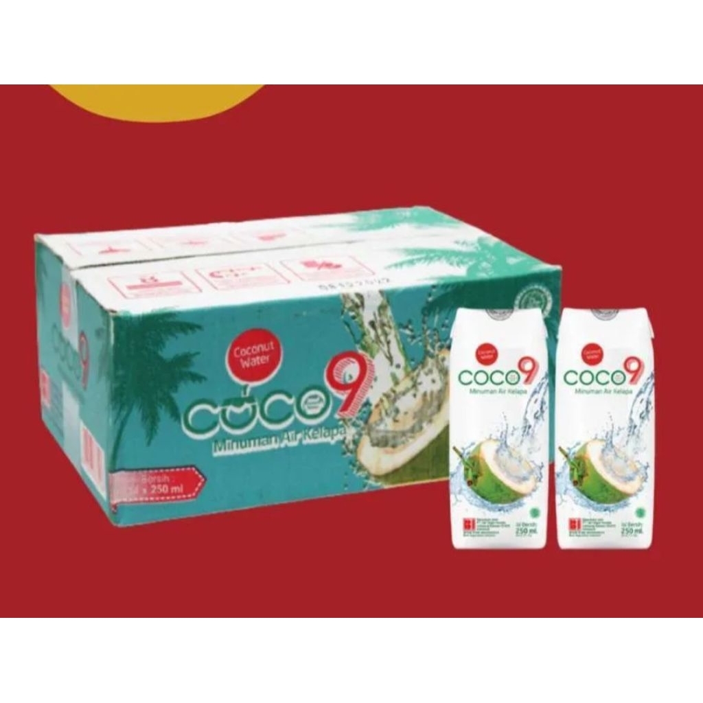 

coconut water coco 250gr perdus isi @24