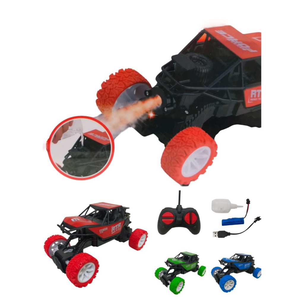 SYARIAH TOYS  MAINAN RC MONSTER TRUCK REMOTE BIGFOOT CRAWLER XLIMBING XCROSS