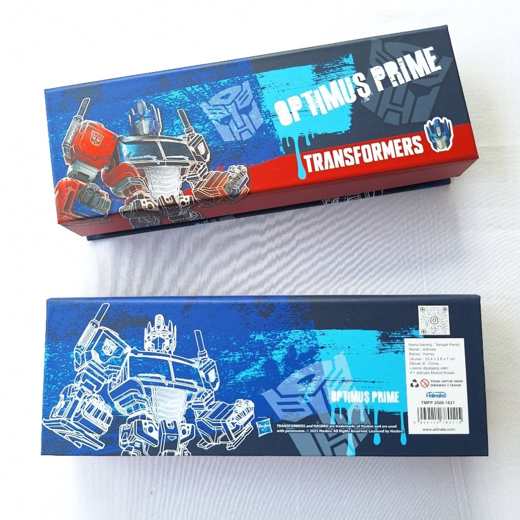 

Transformers Paper Pen Case Adinata FREE Stiker DIY/ Tempat Pensil / Alat Tulis / Kotak Pensil 1621