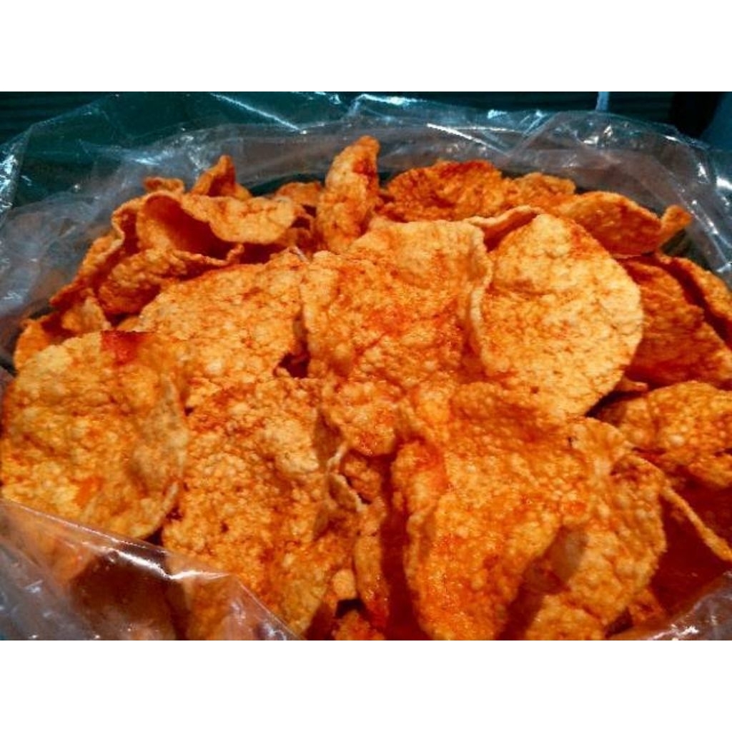 

Keripik udang koin pedas manis (100gram) free packing bubblewrap/ beli 2 gratis 1 makaroni Bantet