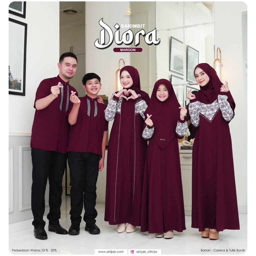 SARIMBIT DIORA BY SS HIJAB