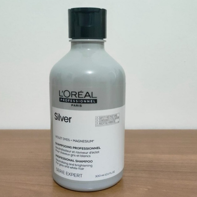 LOREAL shampoo SILVER MAGNESIUM L'OREAL serie expert 300ml ash shampo warna abu grey ungu 300 ml LOR