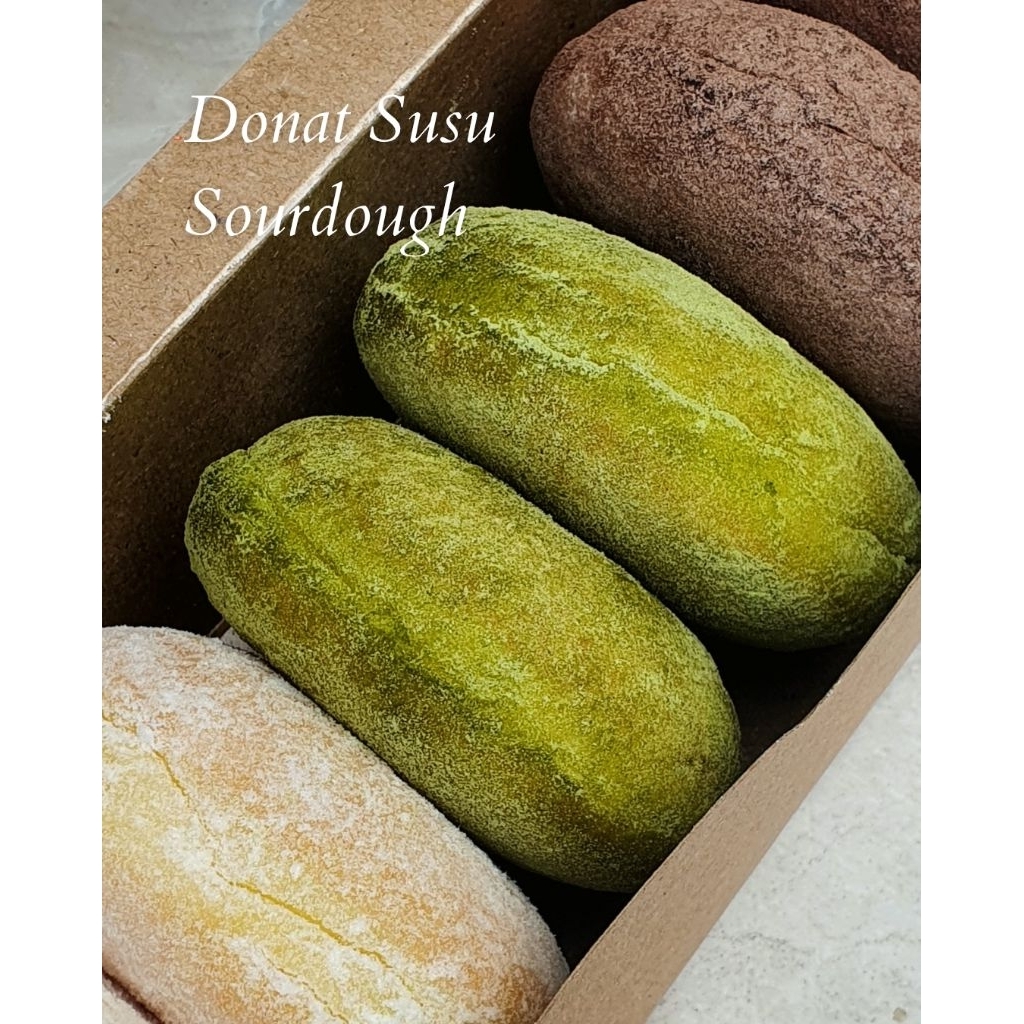 

Donat Susu Sourdough