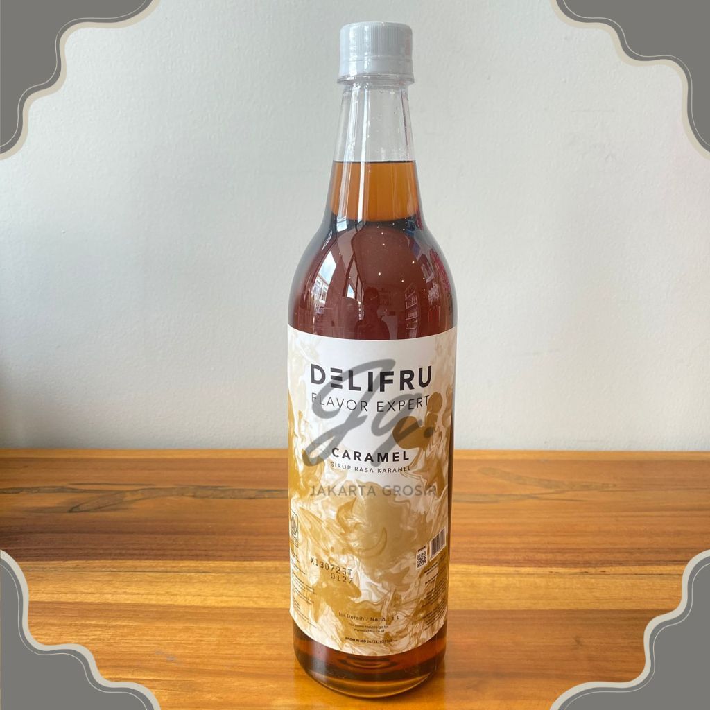 

Delifru Syrup Caramel 1 Liter - Rasa Caramel 1 Liter