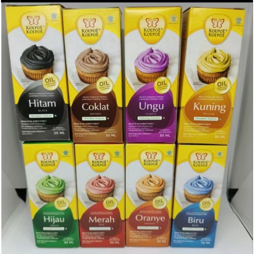 

Pewarna Kupu - kupu Base Oil 30 ml