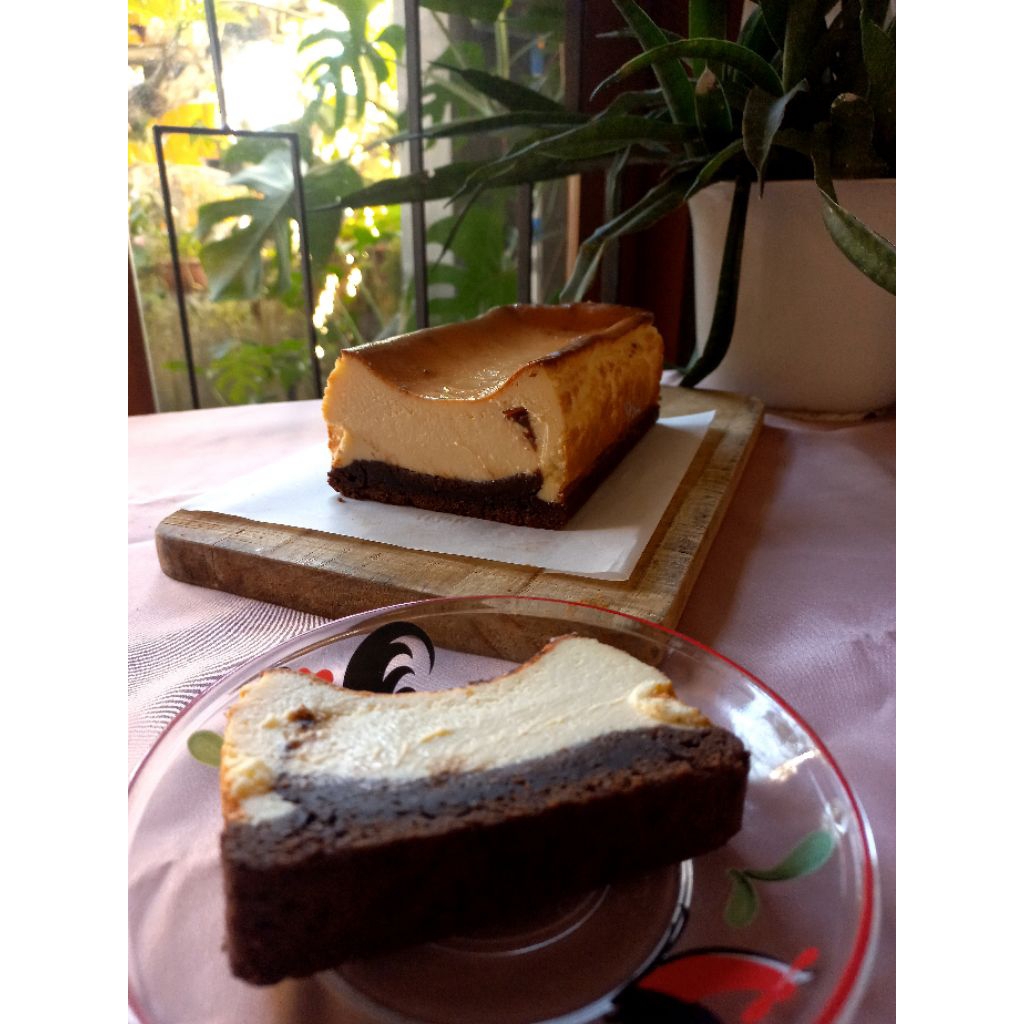 

Brownie Burnt Cheese Cake