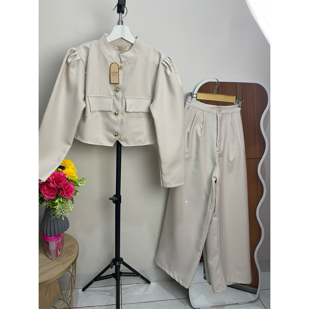 TALUBA Atelier ONE SET KOREAN CROP