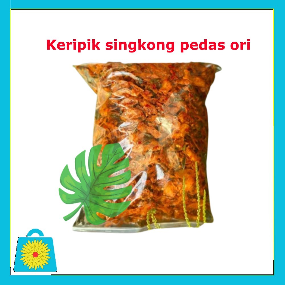 

Keripik singkong pedas & original 250 gram dan 500 gram