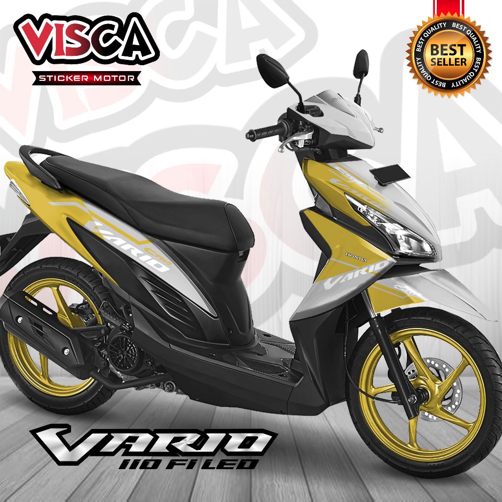 Decal Vario 110 Fi Led Full Body Stiker Vario 110 Fi Led Full Body Striping Vario 110 Fi Led Full Bo