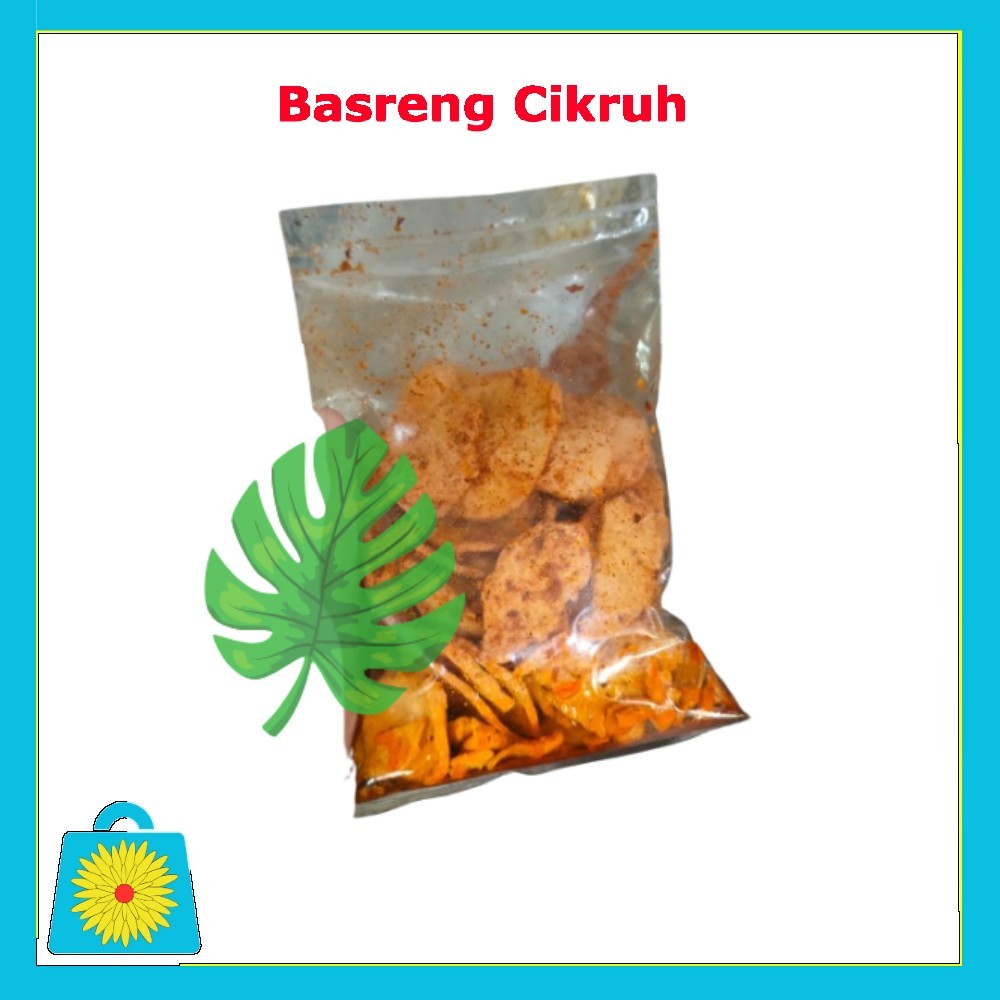 

Basreng Cikruh pedas 250 gram