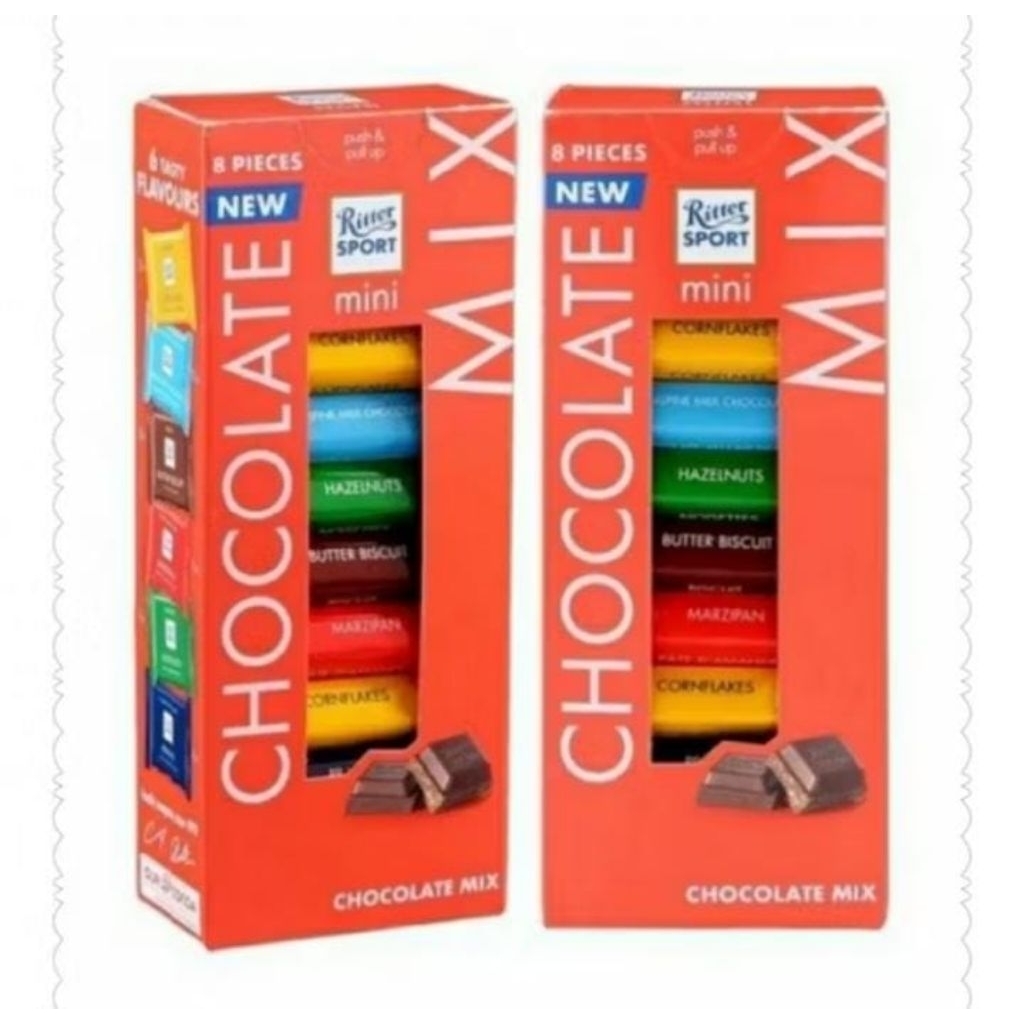 

Cokelat Ritter Sport Mini Chocolate isi 8 pcs
