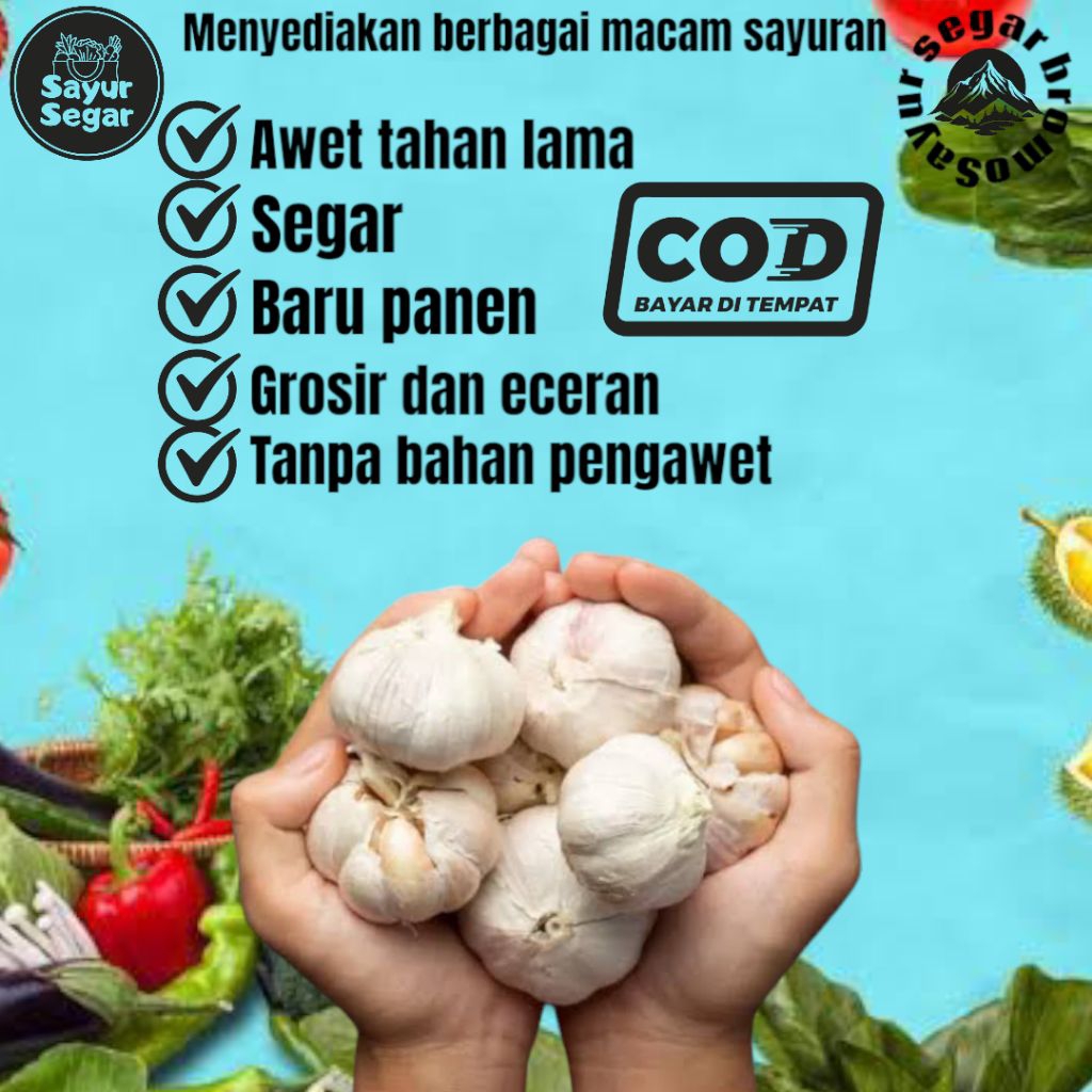 

bawang putih langsung dari petani update setiap hari per 500gram