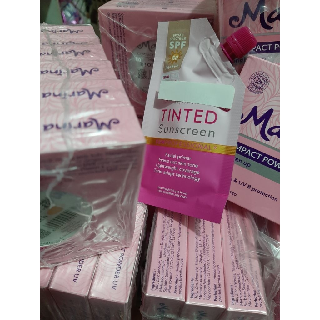 sunscrn tint spf 50 pelembab wajah makeup