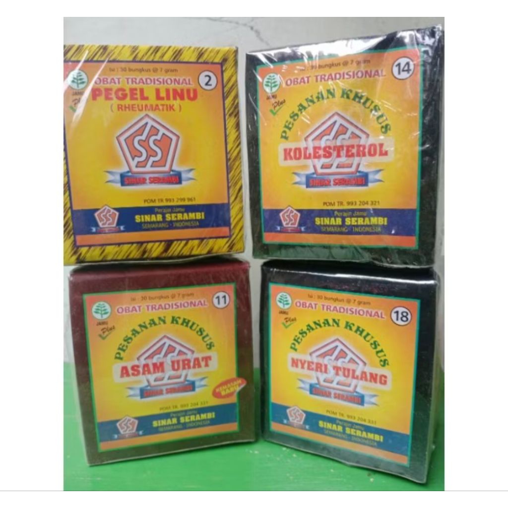 Jamu serbuk cap onta tunggal