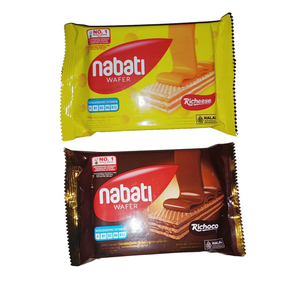 

[PROMO!!] Nabati Wafer 37gr - Wafer krim keju / krim coklat nikmat enak termurah diskon