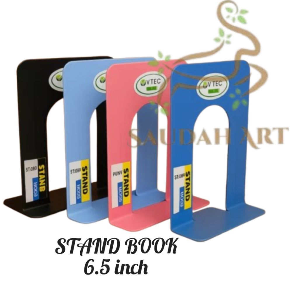 

V-TEC Stand Book / Pembatas Buku Besi isi 2