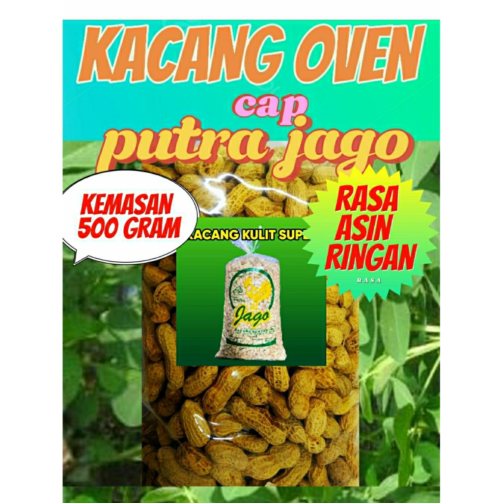 

KACANG KULIT OVEN KEMASAN# 500 GRAM # 250 GRAM