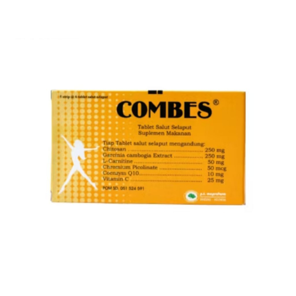 Combes box 30 strip obat pelangsing diet