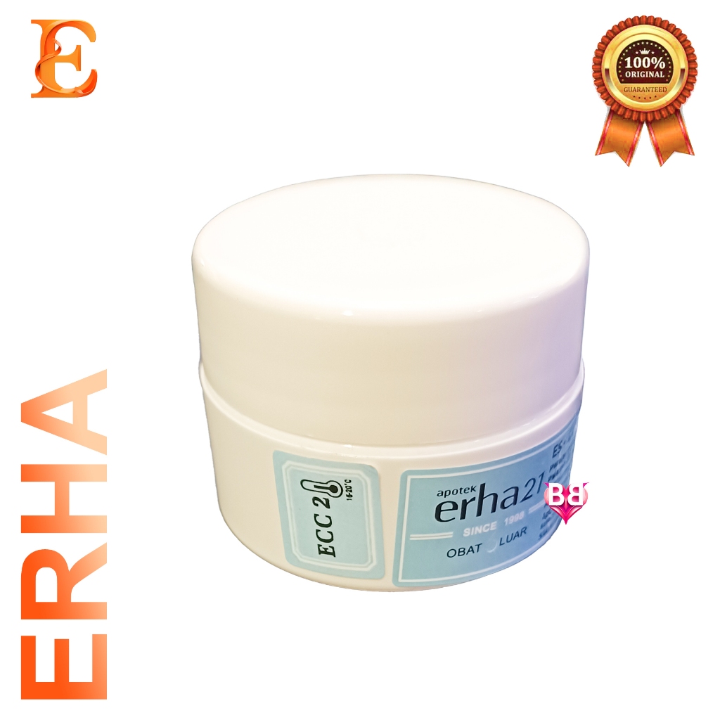 Erha ECC 2 - Evening Care Cream dengan AHA dan PHA / ORIGINAL BPOM (Meremajakan & Lembabkan Kulit)