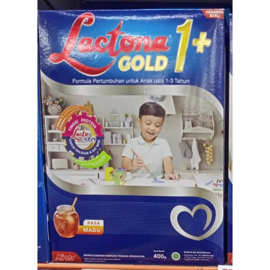 BRAVO JOMBANG Lactona 1+madu vanila 400gram