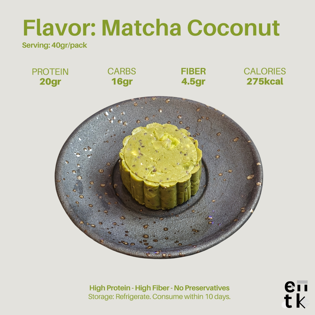 

Matcha Coconut Protein Snack