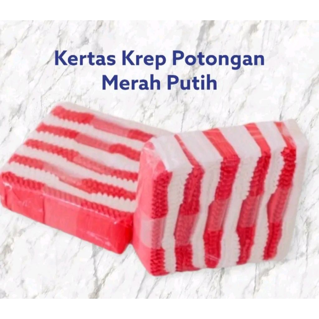 

kertas krep potong / kertas crepe ptong 1 pack besar / kertas ulang tahun dan kertas dekorasi crepe paper stationery