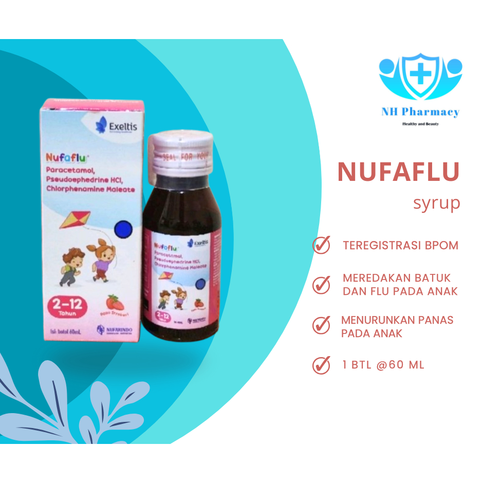 NUFAFLU | Rekomendasi Obat Demam Flu Pilek Anak |