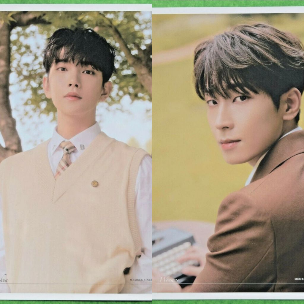 SEVENTEEN Social Club: Carat Photobook Mini Posters Member Listings Joshua Wonwoo Da Capo version