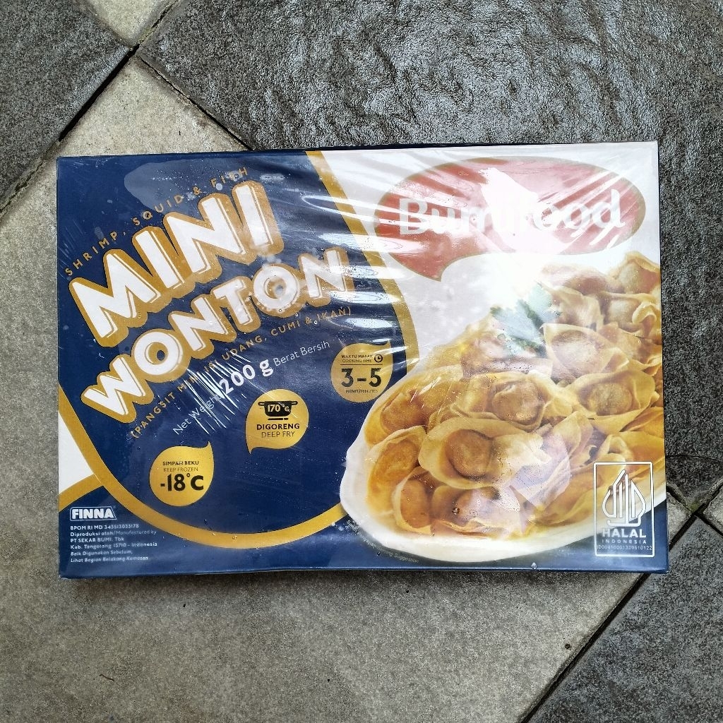 

Bumifood mini Wonton 200gr