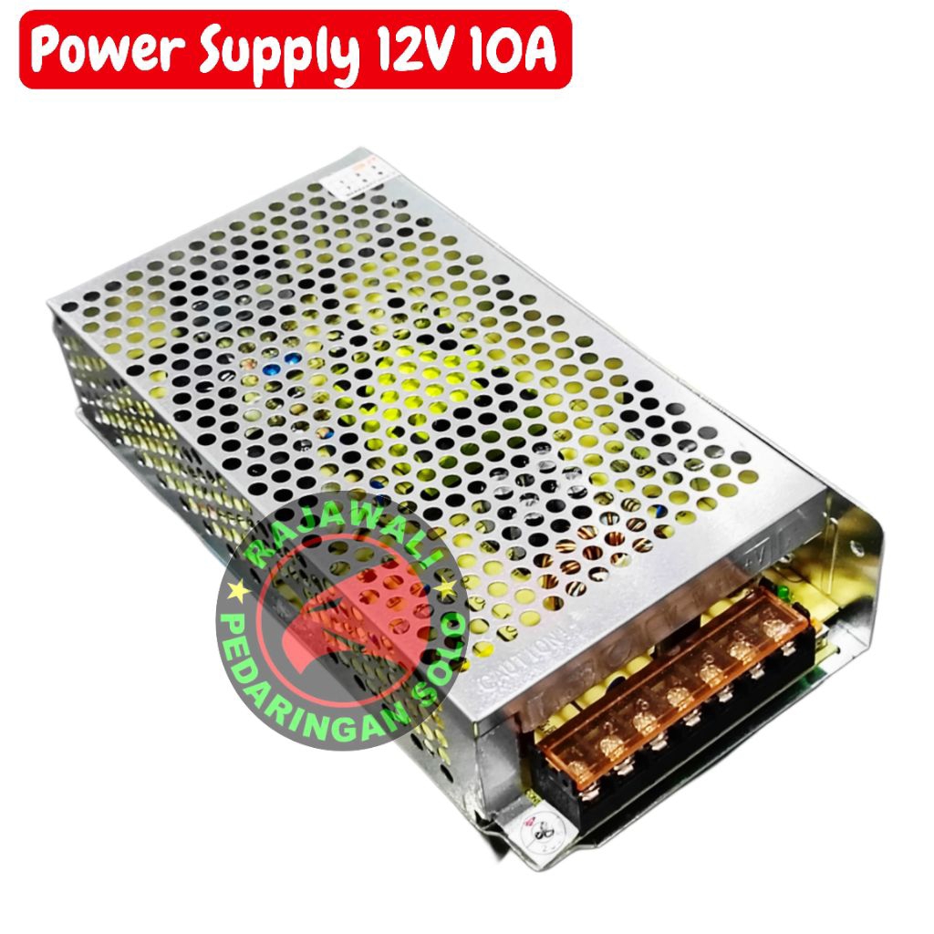 Power Supply CCTV 12V 10A - SMPS 12V - Adaptor 12V Switching Power Supply