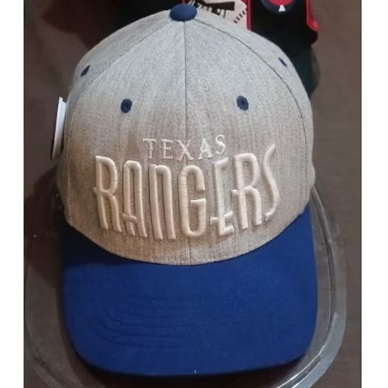 topi capfit TEXAS RANGERS MLB.Cap fitted.Official tag mlb.