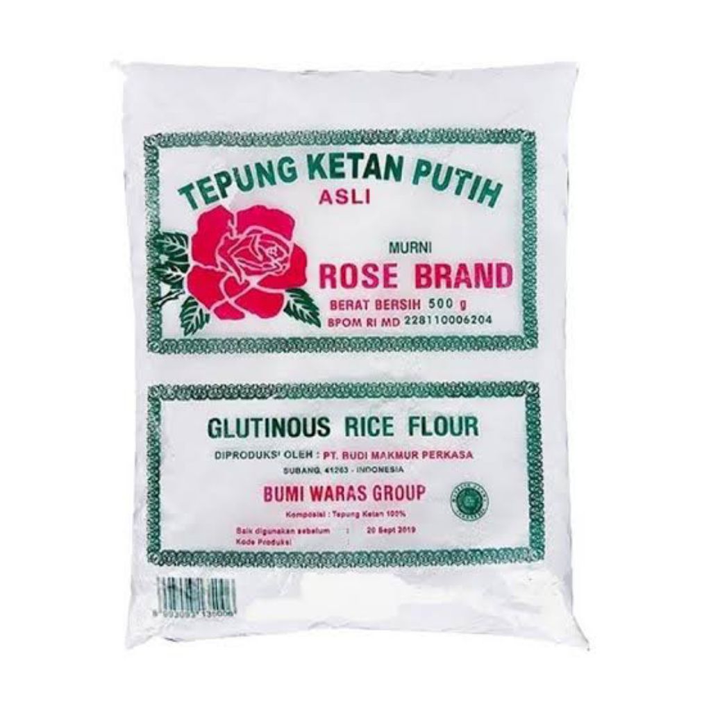 

Tepung beras dan tepung ketan