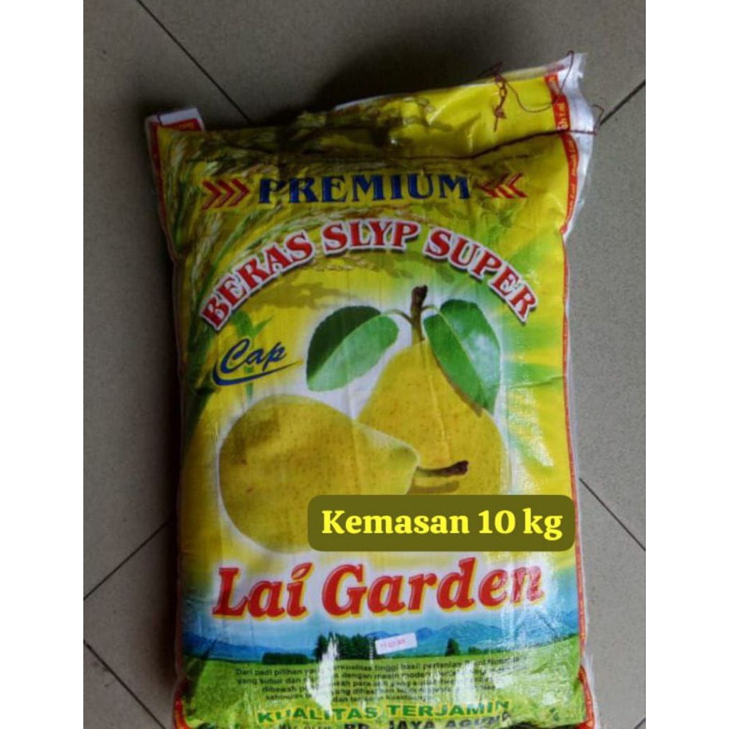 

[ Berat 10 Kilogram ] Beras Cap Lai Garden Beras SLYP Super Hadiah Sendok Didalam Kemasan
