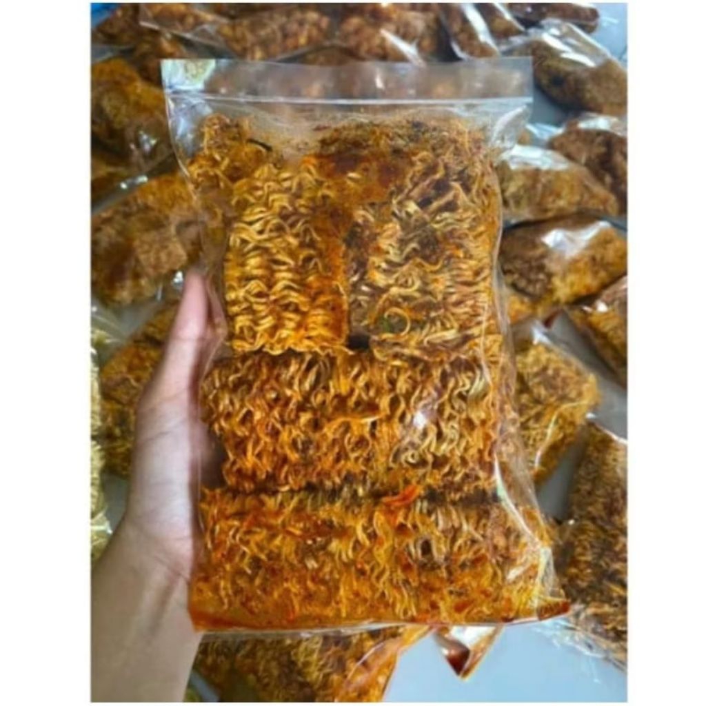 

Mie kremes Jadul / Mie Kering daun Jeruk Bumbu Cikruh