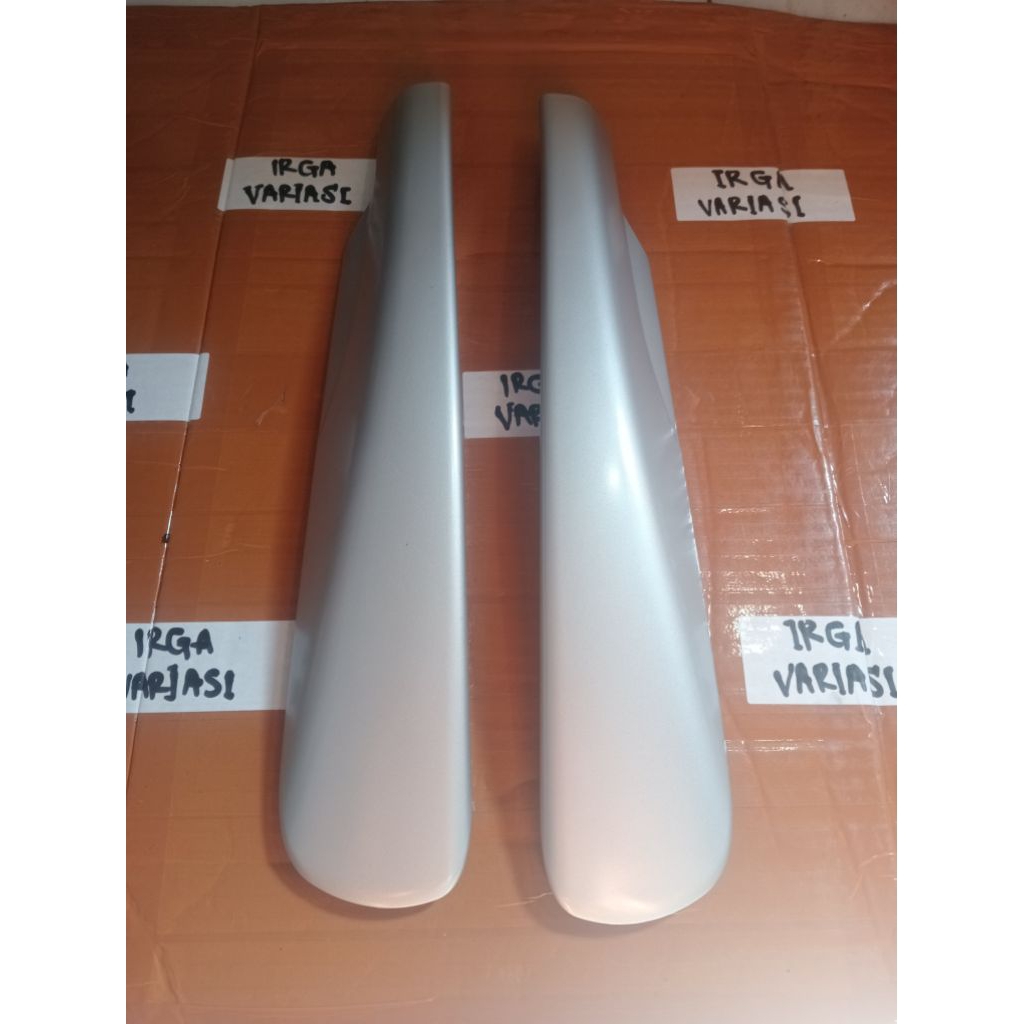 cover roof rack roof rail depan Mitsubishi xpander cross silver original harga satuan