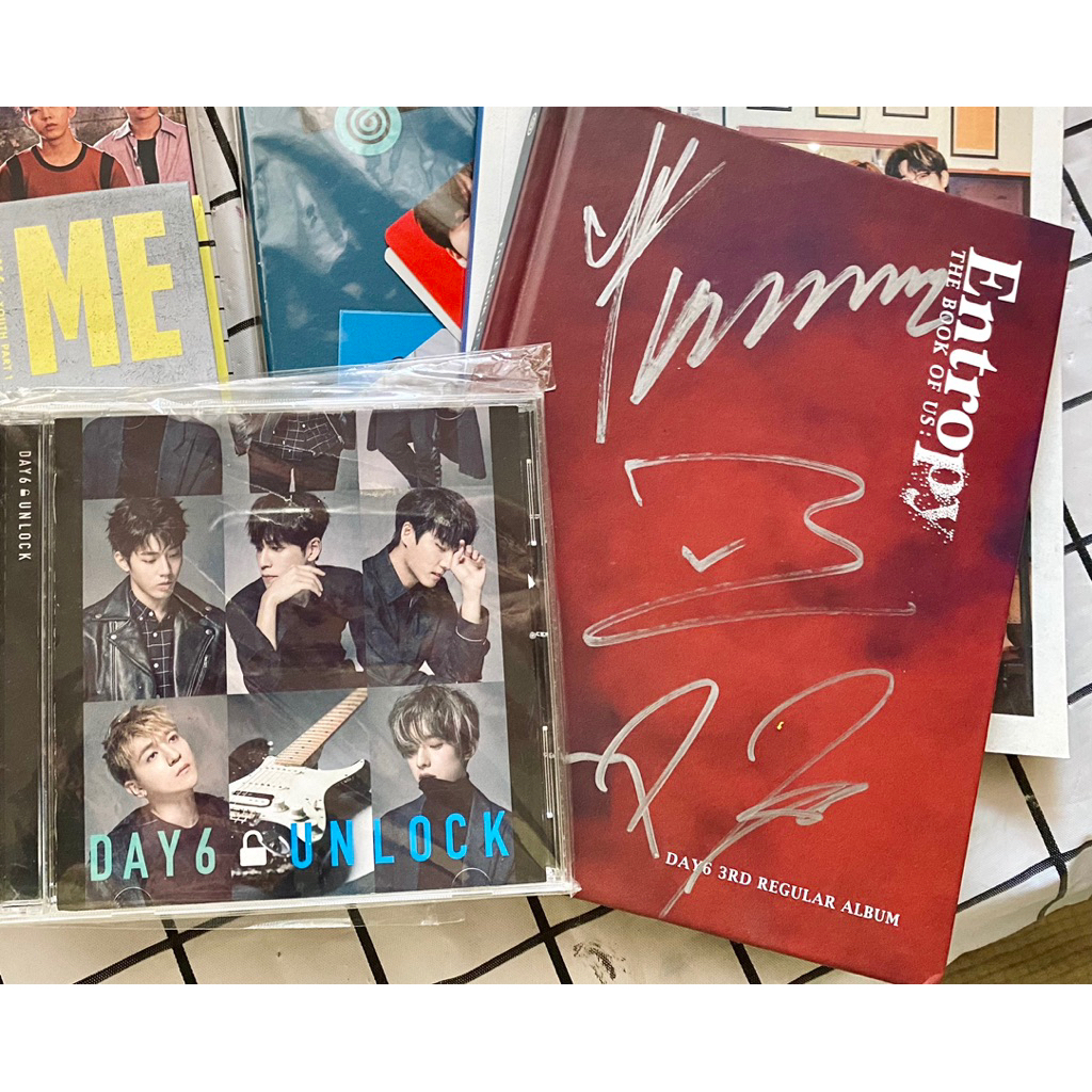 Day6 Album Signed dan Jepang
