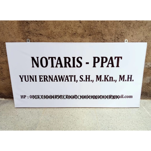 

READY Plang / Papan Nama PPAT dan Kantor Notaris