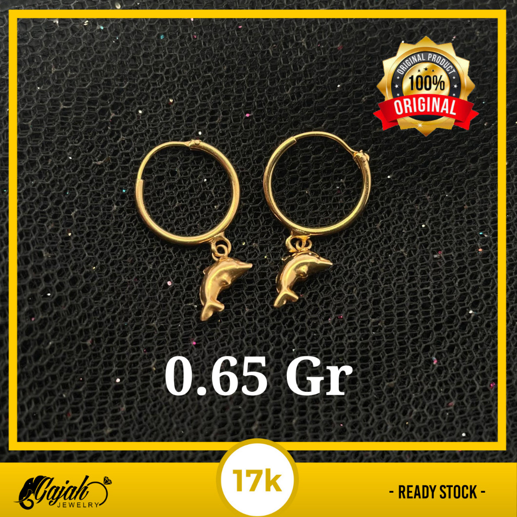 Anting Anak Emas 17K 0.65 Gram Toko Emas Gajah Online Salatiga 7755
