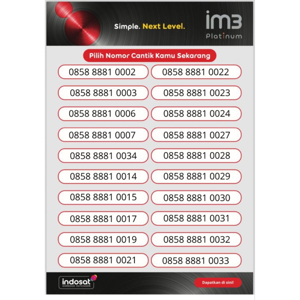 kartu Indosat pascabayar